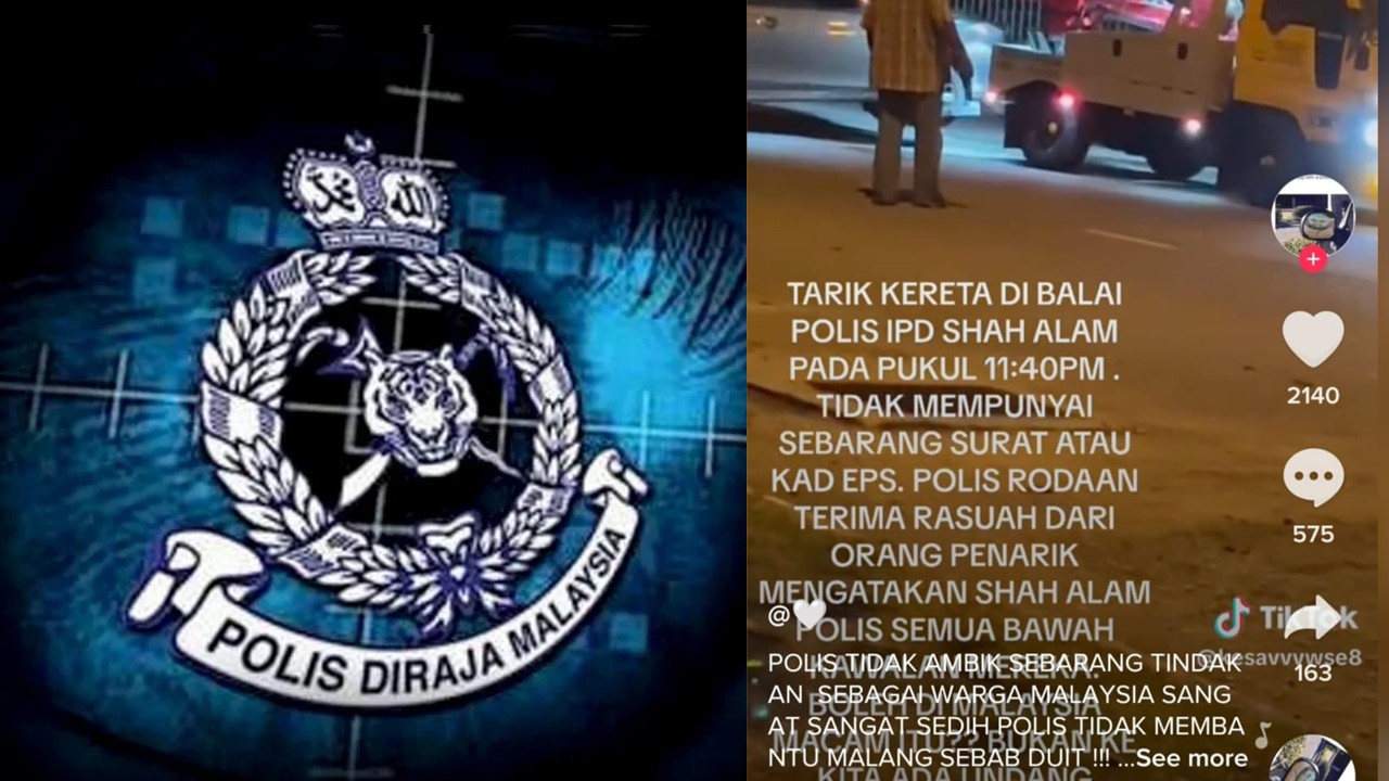 Pemilik TikTok Fitnah Polis Dikesan - Sengat Daily